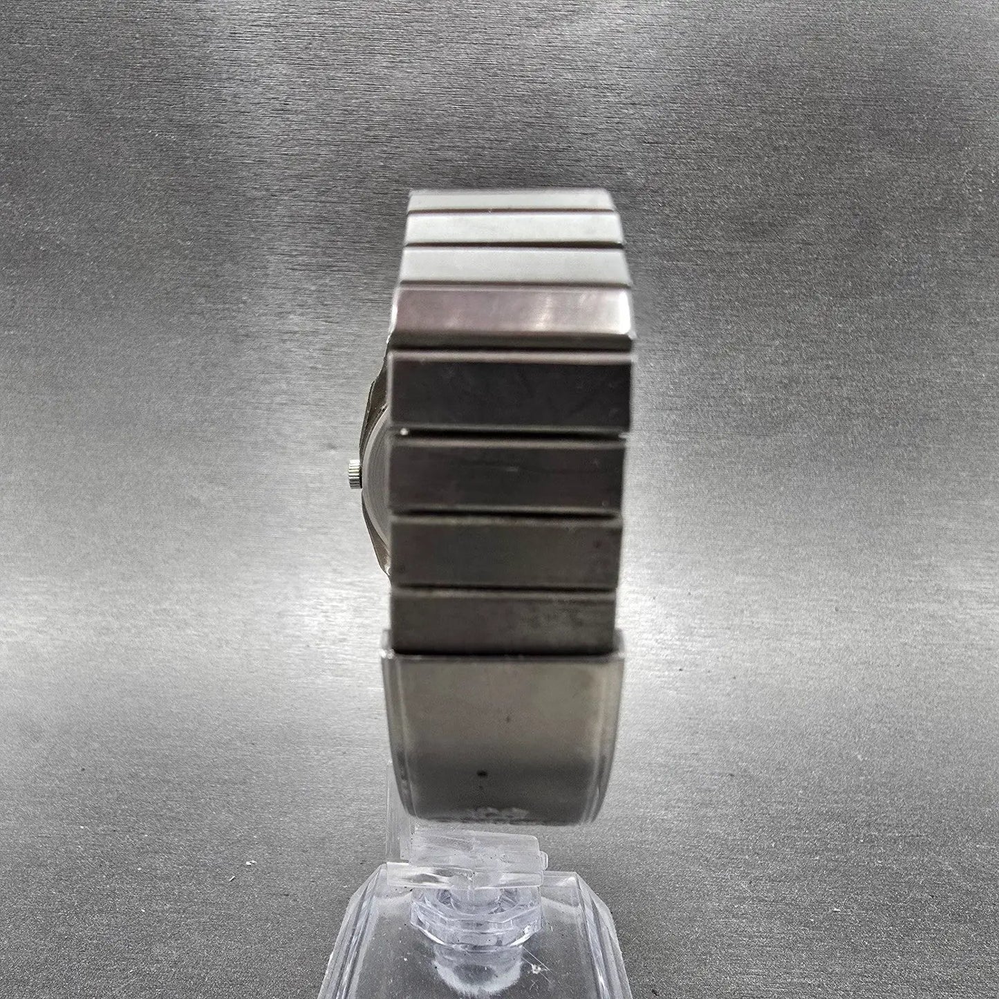 Seiko Analog Digital Watch Men 33mm Silver Dial Silver Tone H601-5400 NewBattery7
