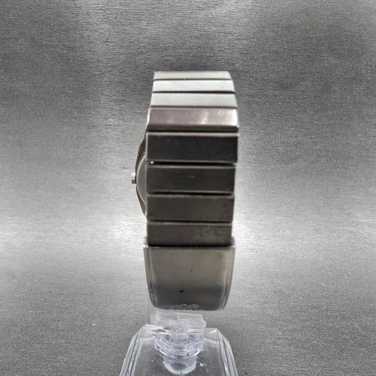 Seiko Analog Digital Watch Men 33mm Silver Dial Silver Tone H601-5400 NewBattery7