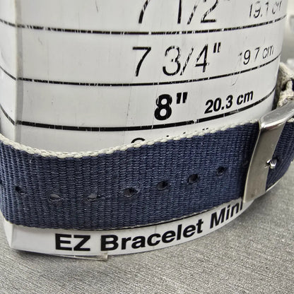 Timex Weekender Watch Men 38mm White Dial Silver Tone TW2P72300 New Battery Blue10