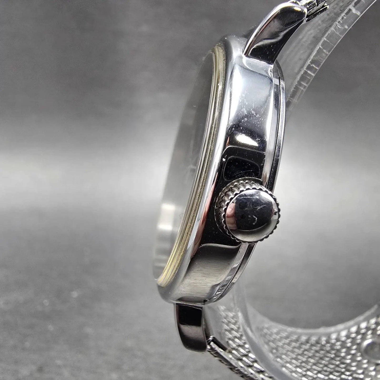 Paul Smith Watch Men 36mm Gray Dial Silver Tone Round 6034-H19519 New Battery2