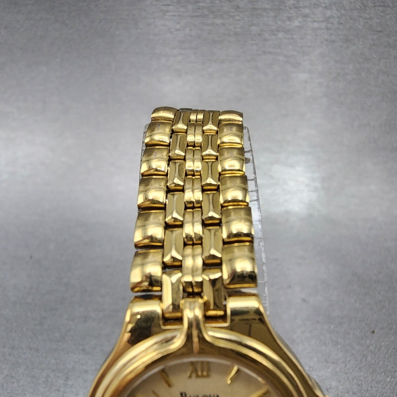 Bulova Watch Women 24mm Champagne Dial Gold Tone Date 97M02 New Battery4