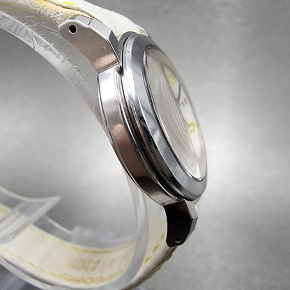 Seiko Lukia Watch Women 26mm White Dial Silver Tone Date 7n820ee0 New Battery3