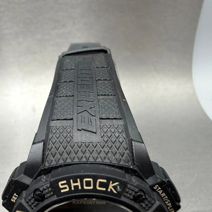 Timex Expedition Base Shock Watch Men 45mm Black Alarm Chrono Round New battery4