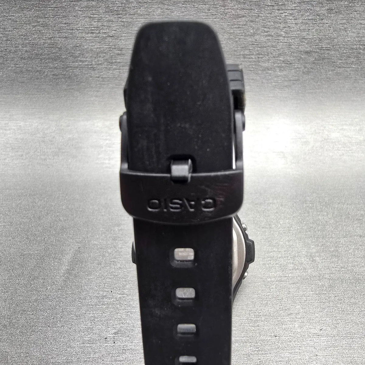 Casio Illuminator LW-202H Watch Women 39mm Black Silver Chono Alarm New Battery7