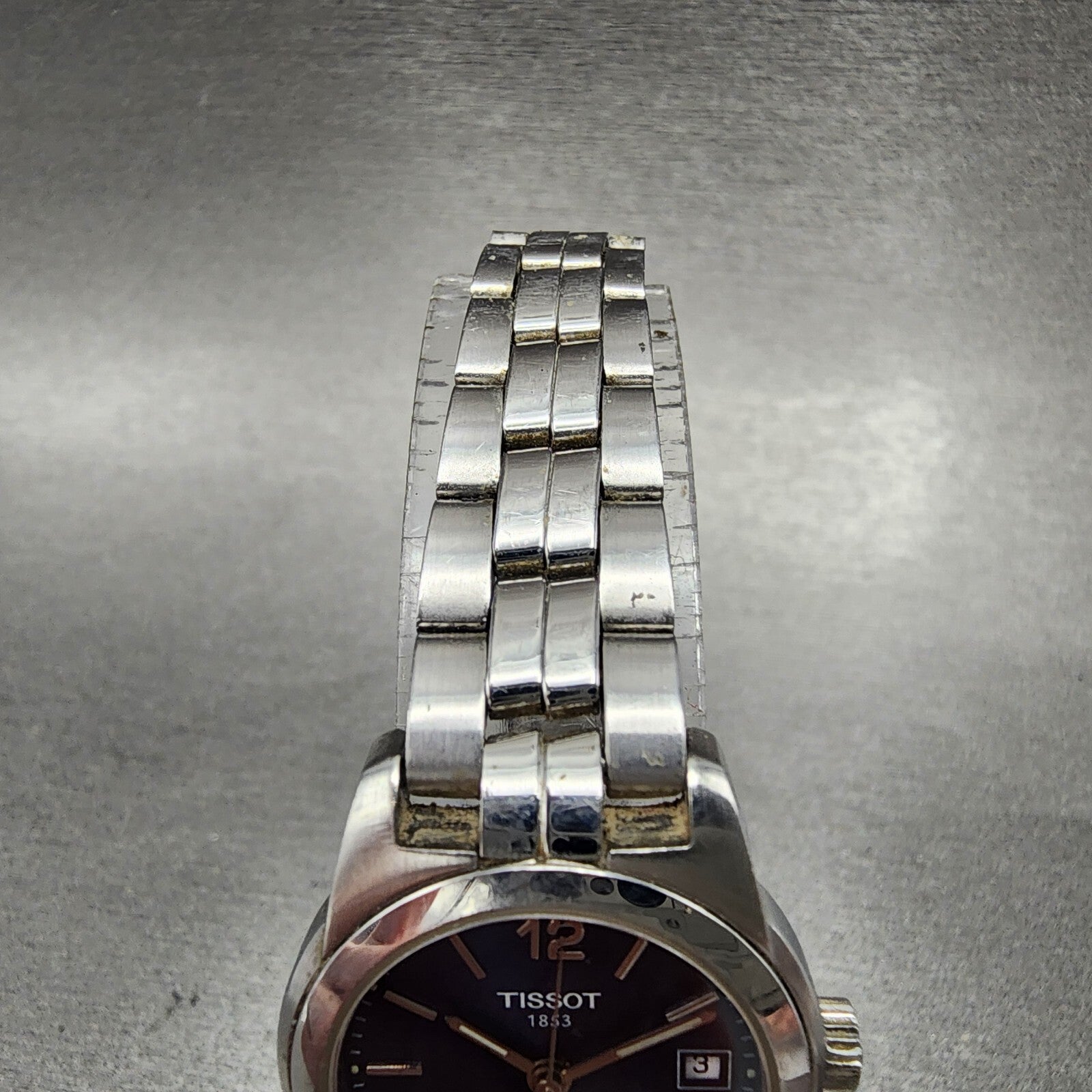 Tissot PR50 Watch Women 25mm Blue Dial Stainless Steel Date Round New Battery4