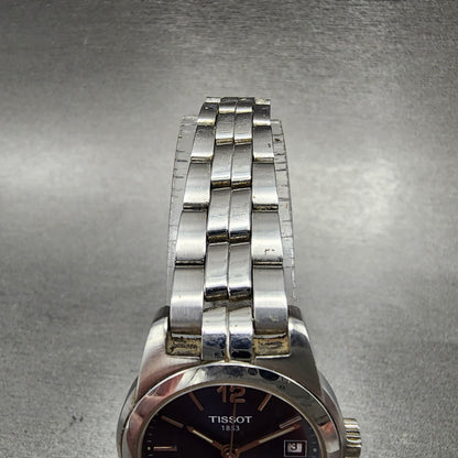 Tissot PR50 Watch Women 25mm Blue Dial Stainless Steel Date Round New Battery4