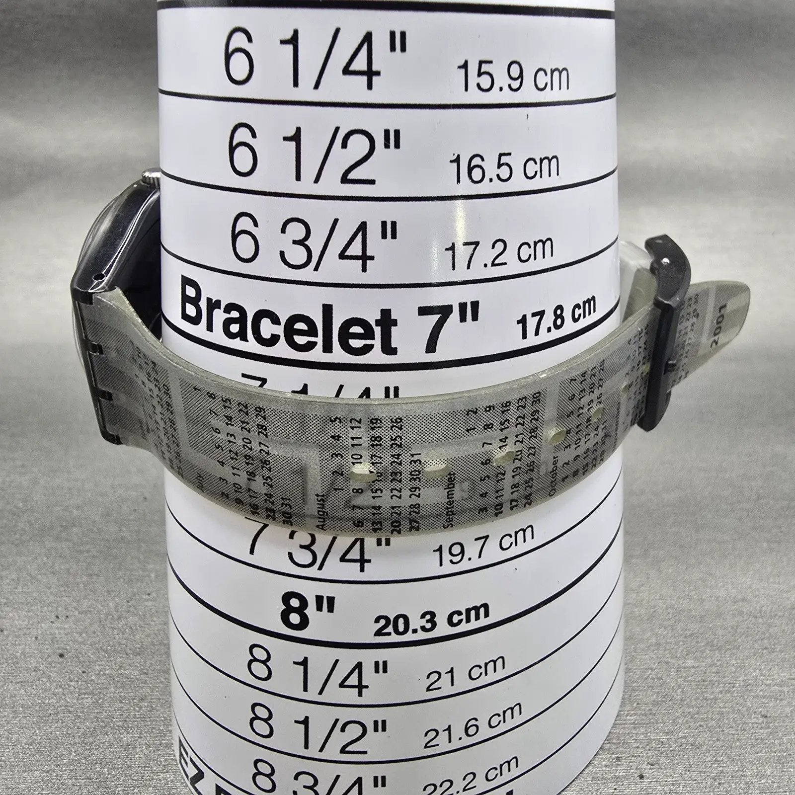Swatch IT'S HERE Watch Women Black Dial Black Case Daydate GB741 New Battery9