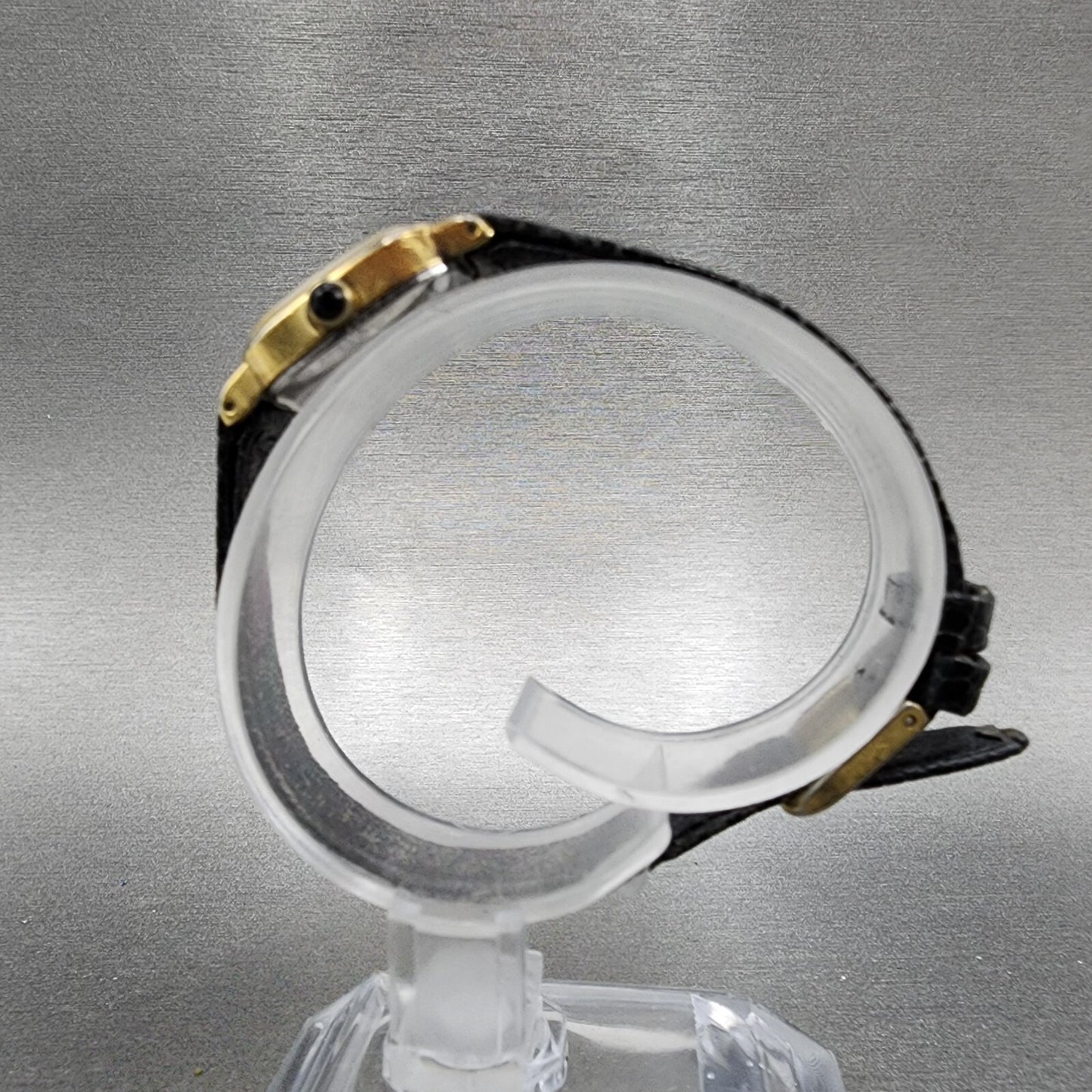 Seiko Watch Women 16mm White Dial Gold Tone Rectangle 14006560 New Battery6