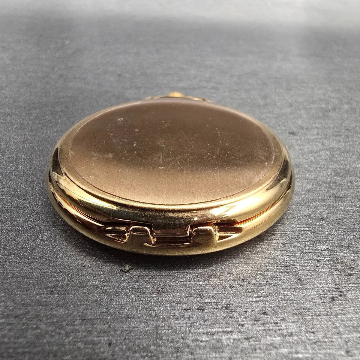 Pulsar Pocket Watch Men 46mm White Dial Gold Tone V701-0B60 New Battery5