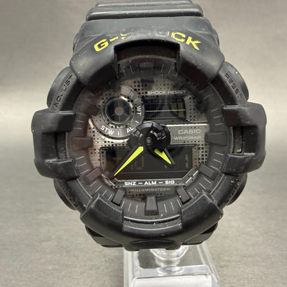 Casio G-Shock GA-700DC Watch Men 53mm Analog Digital Black Alarm Chrono NewBat0