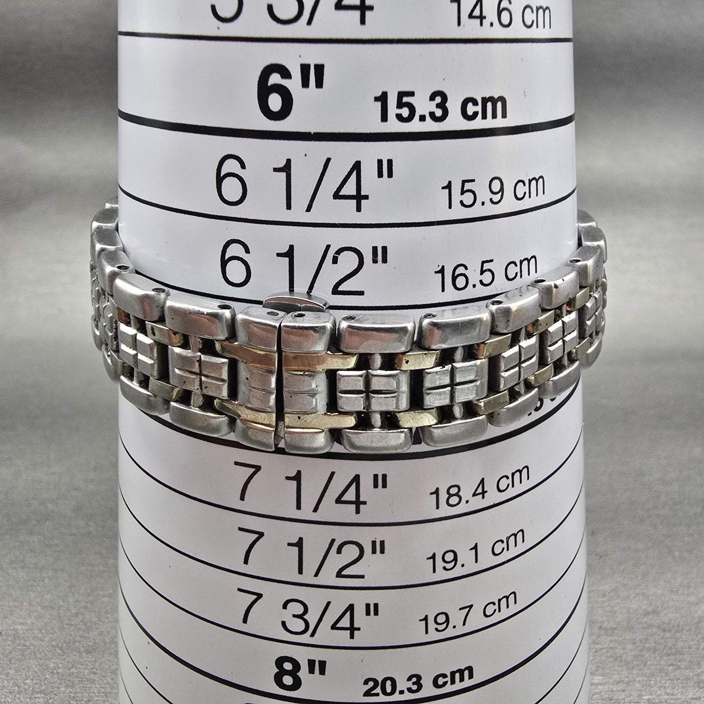 Citizen Eco-Drive Watch Women 25mm MOP Dial Two Tone Date Diamonds E011 Works9
