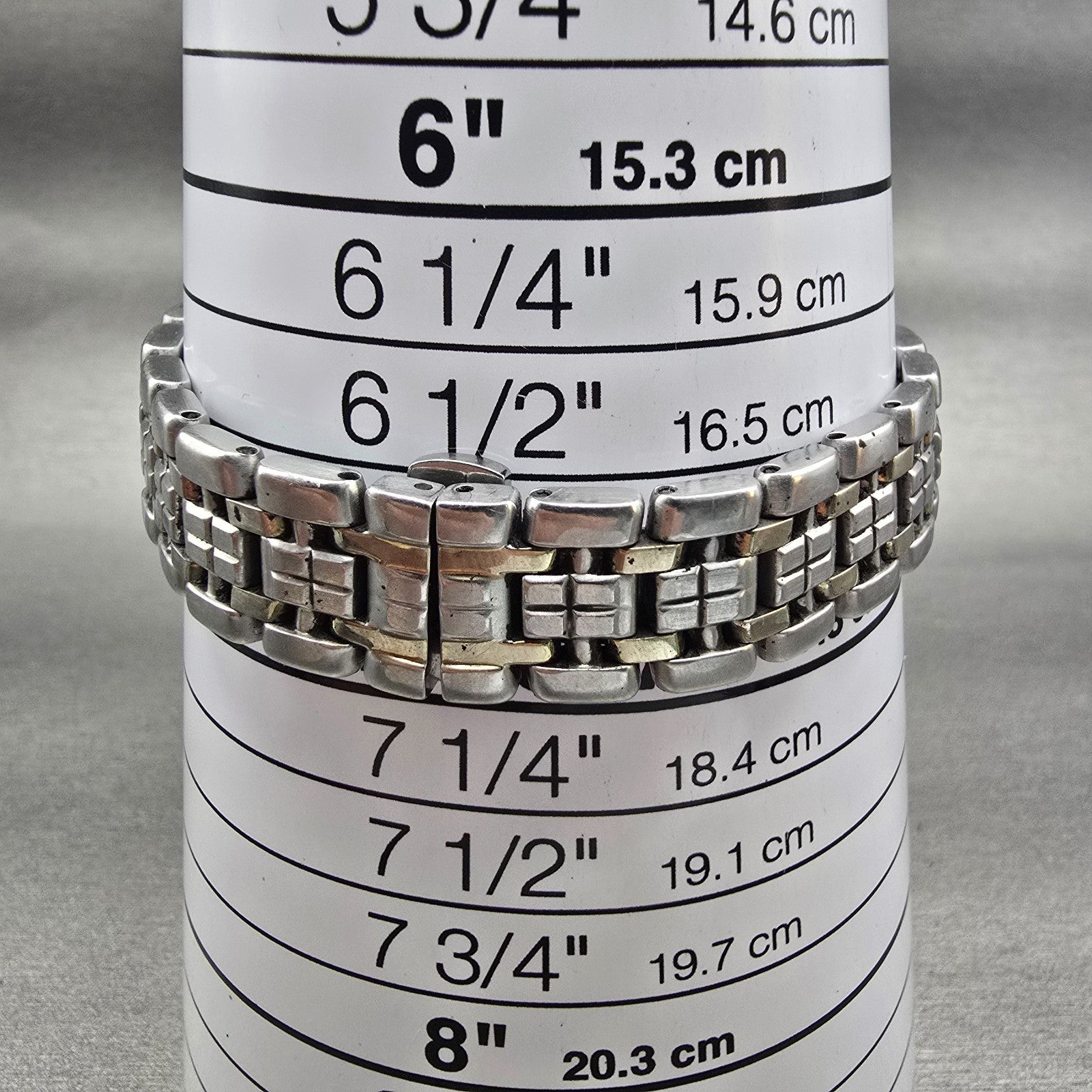 Citizen Eco-Drive Watch Women 25mm MOP Dial Two Tone Date Diamonds E011 Works9