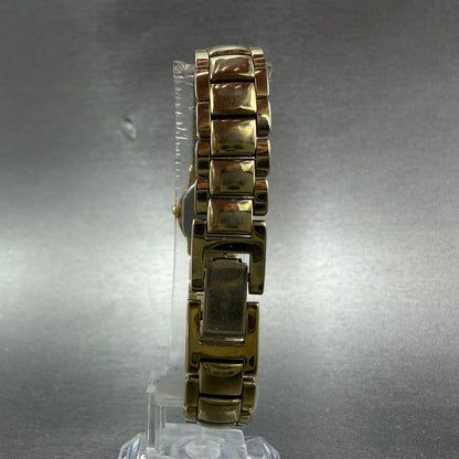Seiko Watch Women 15mm Cream Dial Gold Tone Round Vinatge 1F20-5A79 New Battery7