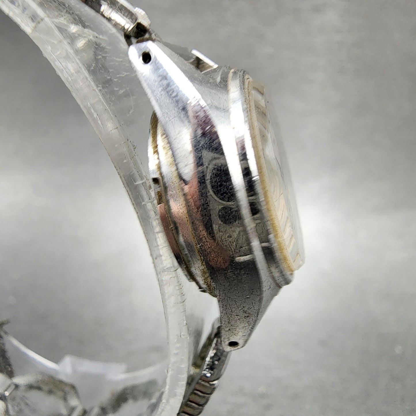 Orient Chamade Watch Women 23mm Silver Dial Silver Tone Manual E12130900 Runs3