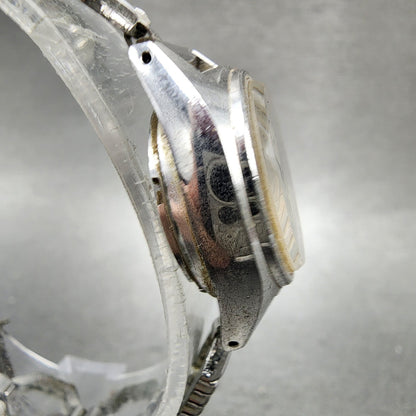 Orient Chamade Watch Women 23mm Silver Dial Silver Tone Manual E12130900 Runs3