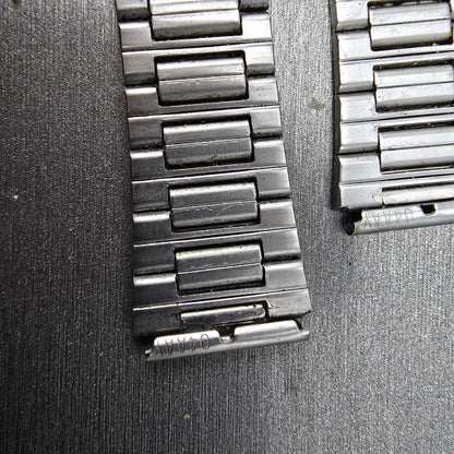 Seiko Bracelet 16mm Stainless Steel Gold Tone Vintage Japan 04AAY MISSING Clasp9
