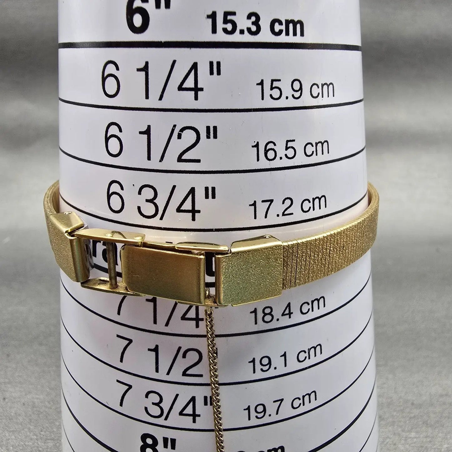 Seiko Watch Women 17mm Gold Dial Gold Tone Rectangle 2P21-5080 New Battery VTG9