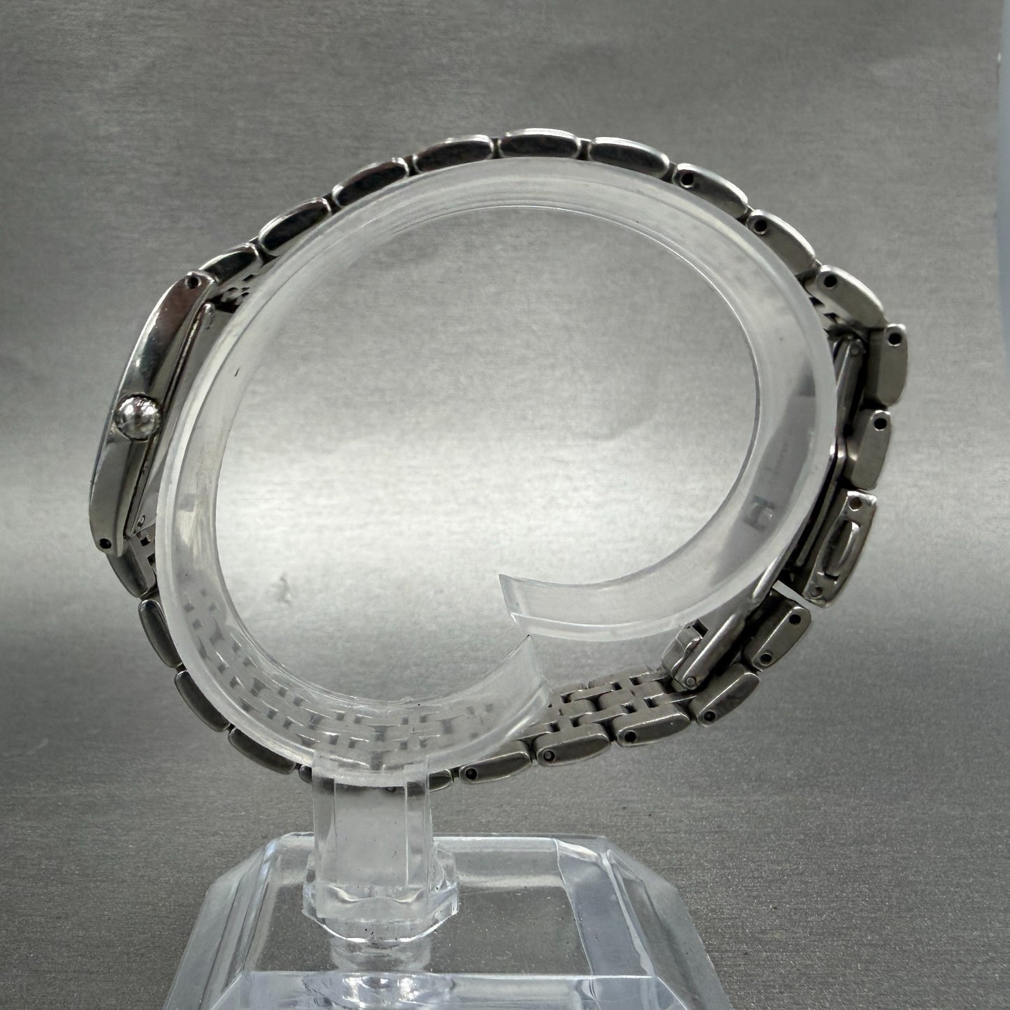 Rado Florence Watch 22mm Women Silver Dial Steel Rectangle 153.3727.4 New Batt6