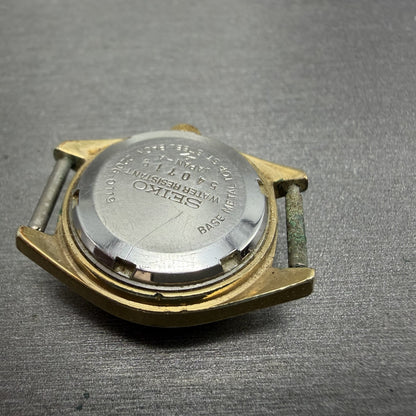 Seiko Automatic Watch Women 25mm Brown Dial Gold Tone Daydate 22060119 PARTS7