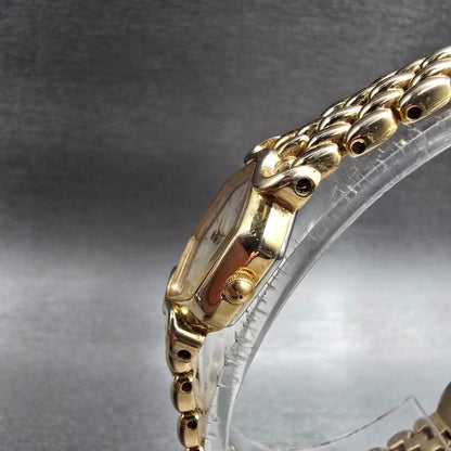 Citizen Watch Women 17mm MOP Dial Gold Tone Hexagon 5920-S45555 New Battery VTG2