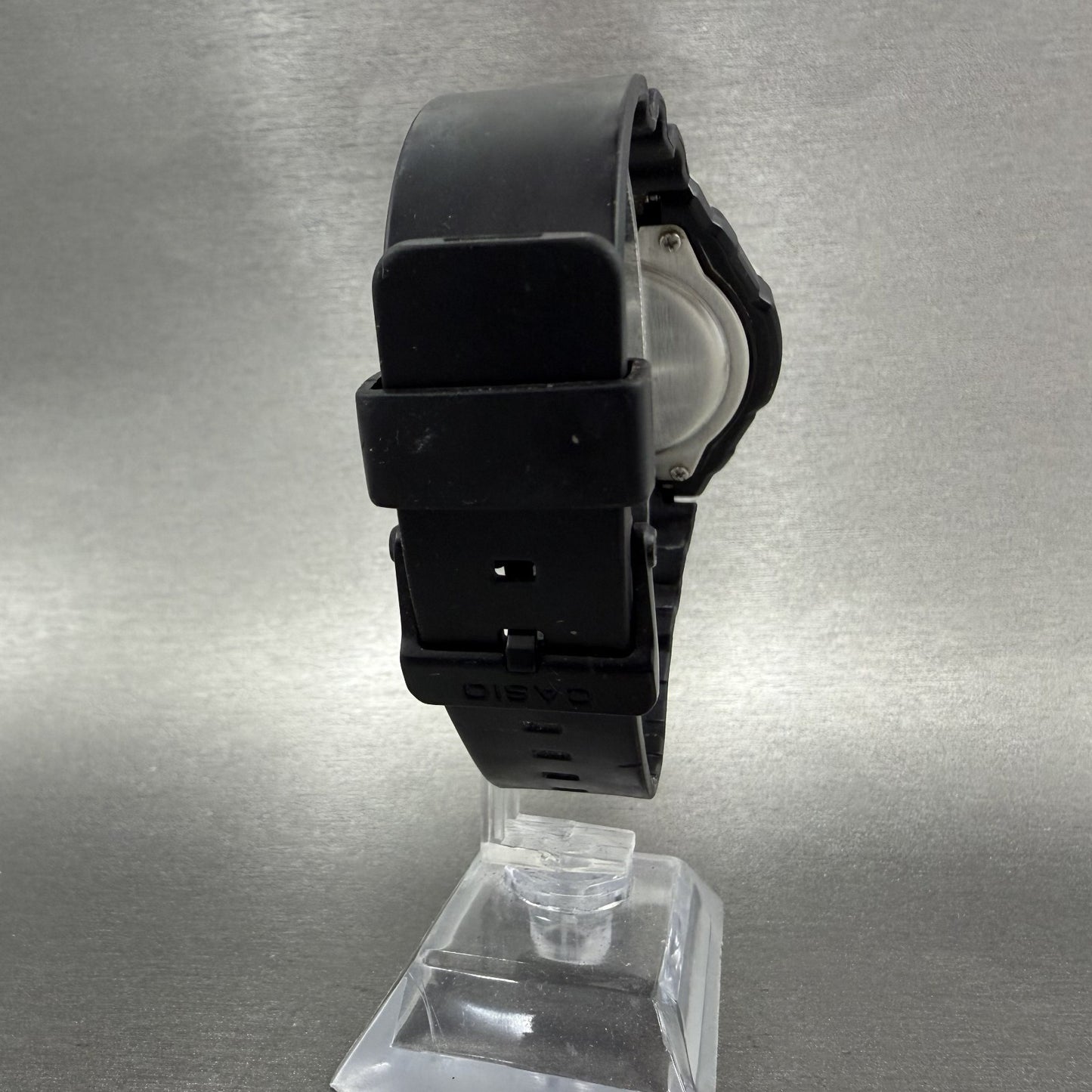 Casio Watch Men 44mm White Dial Black Tone Round MWC100H New Battery7