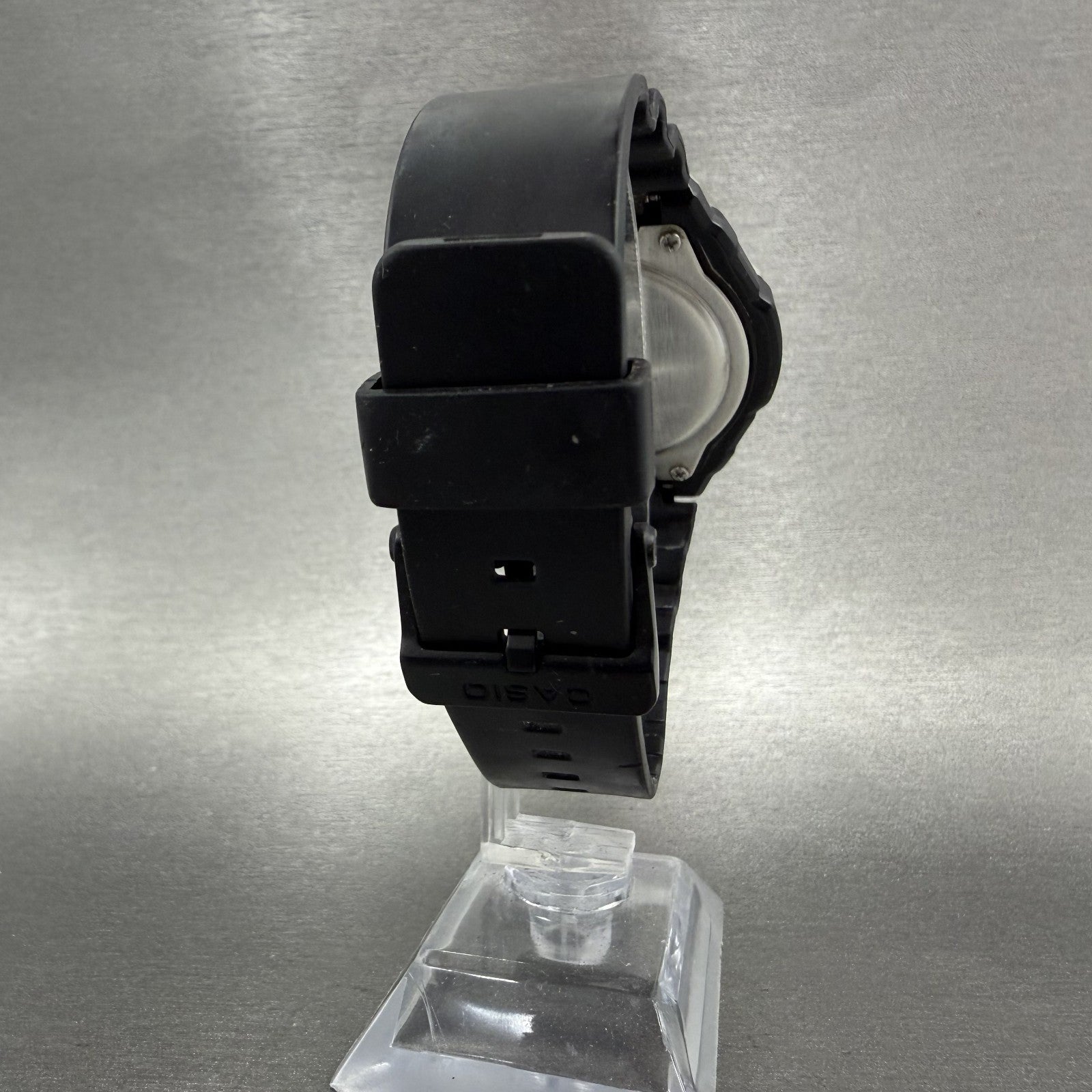 Casio Watch Men 44mm White Dial Black Tone Round MWC100H New Battery7