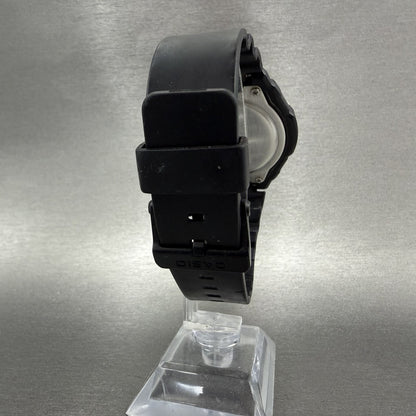 Casio Watch Men 44mm White Dial Black Tone Round MWC100H New Battery7