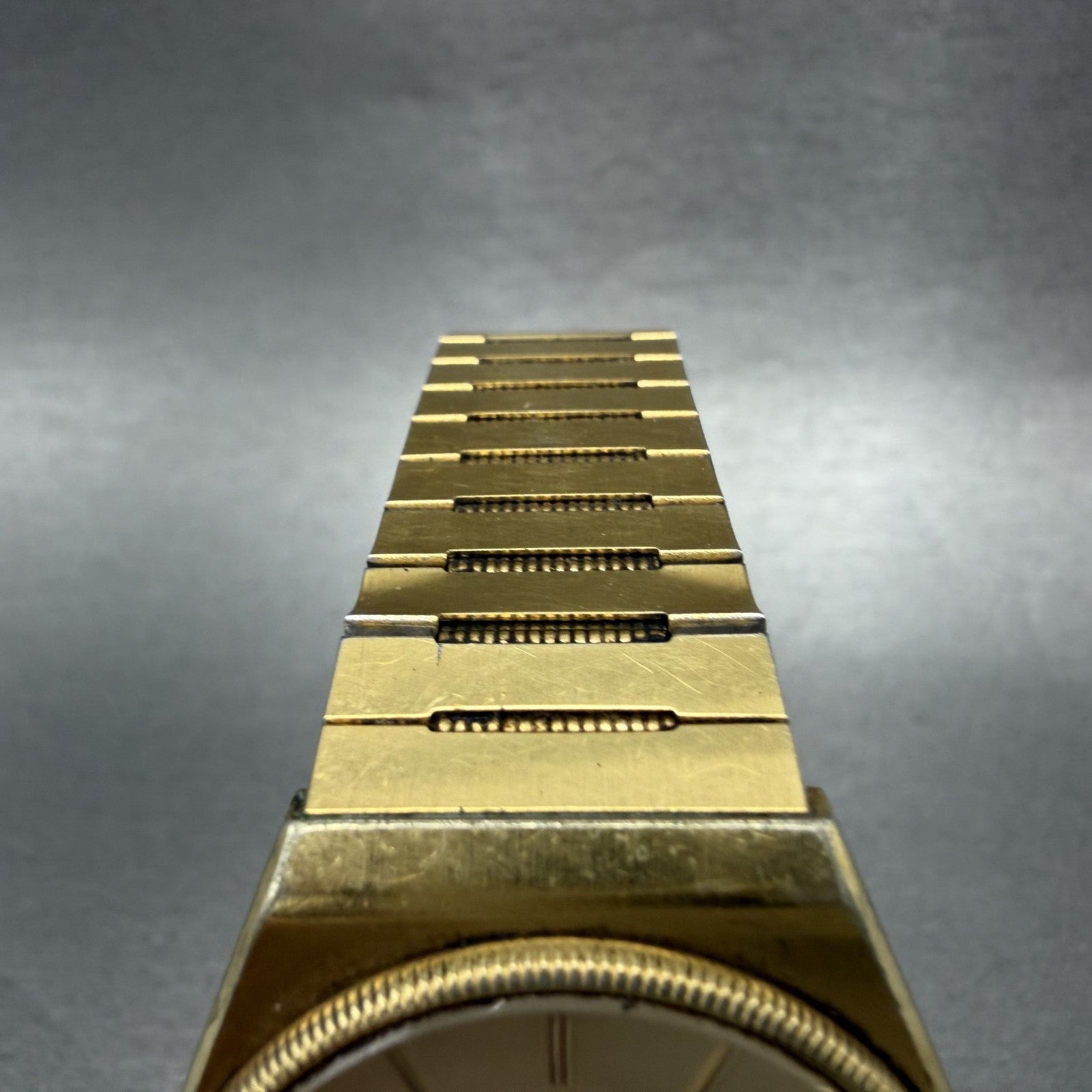 Seiko Watch Men 32mm Champagne Dial Gold Tone Date Round 6432-7019 New Battery4