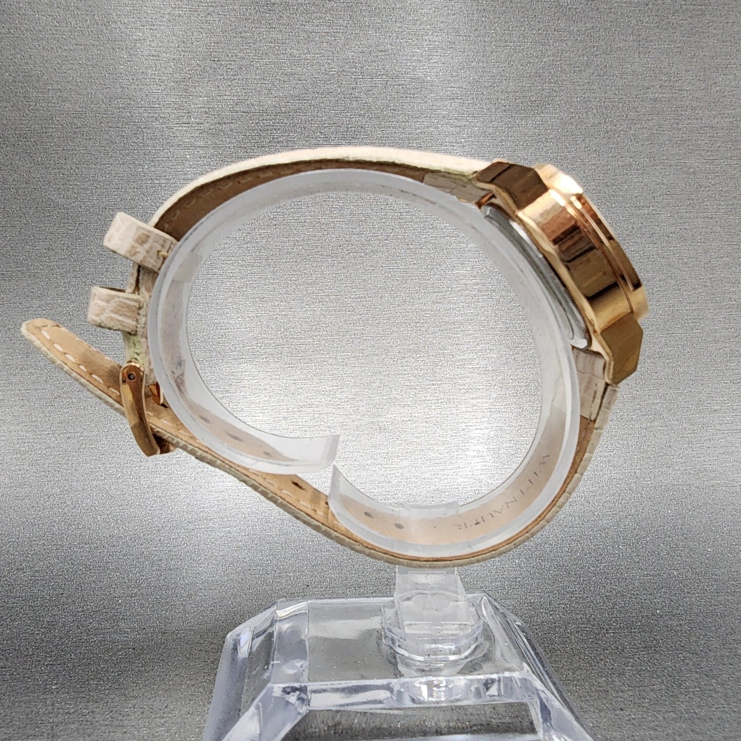 Wittnauer Watch Women 29mm MOP Dial Rose Gold Tone Date WN2003 New Battery8
