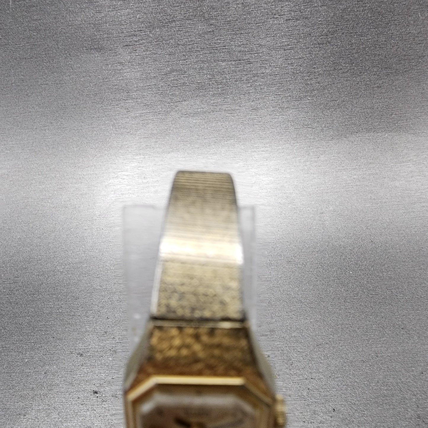Citizen Seven Watch Women 16mm Gold Dial Gold Tone Octagon New Battery VTG4
