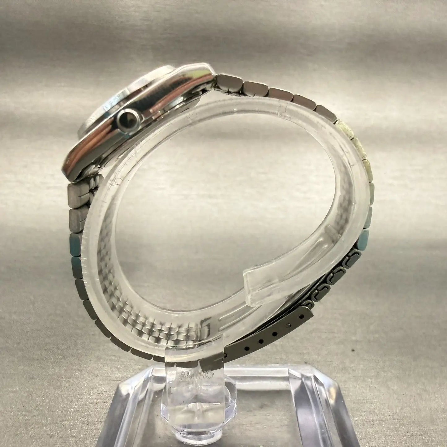 Seiko SQ Watch Women 23mm Silver Dial Silver Daydate Round 2A23-0029 New Battery6