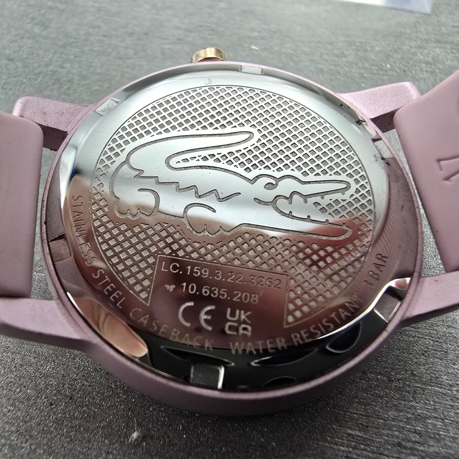 Lacoste 12.12 Go Watch Women 36mm Pink Dial Pink Tone Round New battery9