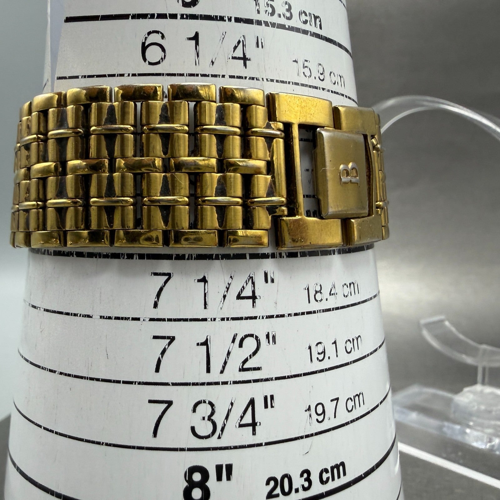 Bulova Tank Watch Men 24mm Black Dial Gold Tone Rectangle 97D11 New Battery VTG10