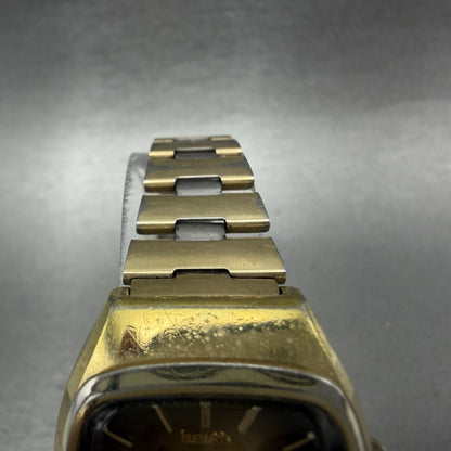Seiko SQ Watch Women 26mm Brown Dial Two Tone Daydate 43037009 New Battery4