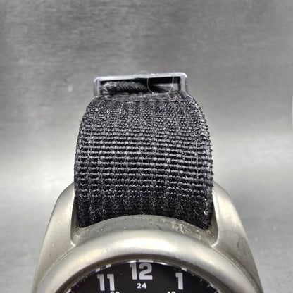 Bertucci A2-T watch Men 40mm Black Dial Titanium Date Round Nato New battery4