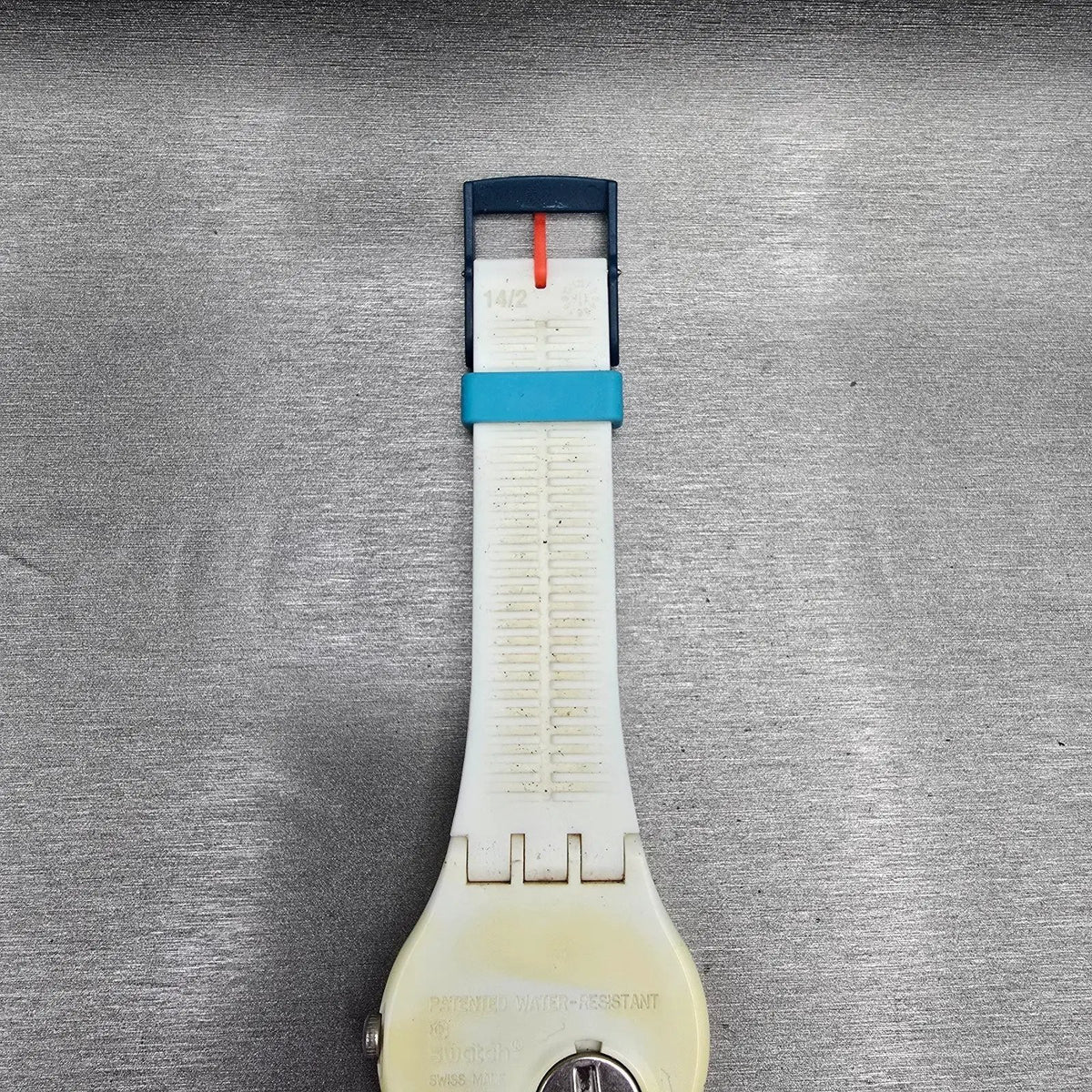 Swatch Perfect Ride Watch Men 41mm White Dial White Case SUOW701J New Battery9