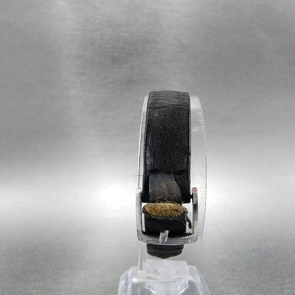 Seiko Tank Watch Women 15mm White Dial Silver Tone Rectangle 10-3220