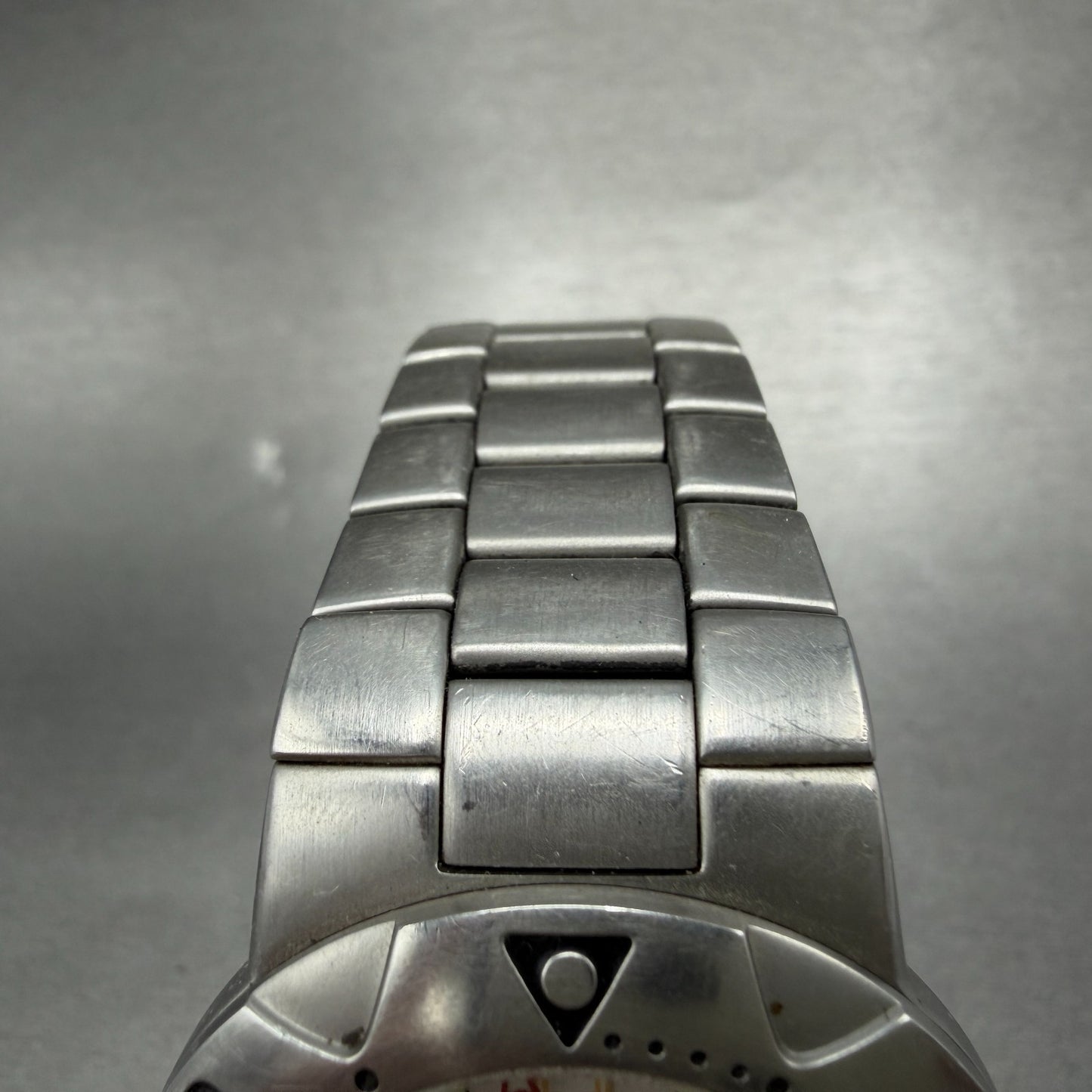 Wenger Dive Watch Men 39mm White Dial Silver Tone Date SMT Design New Battery4