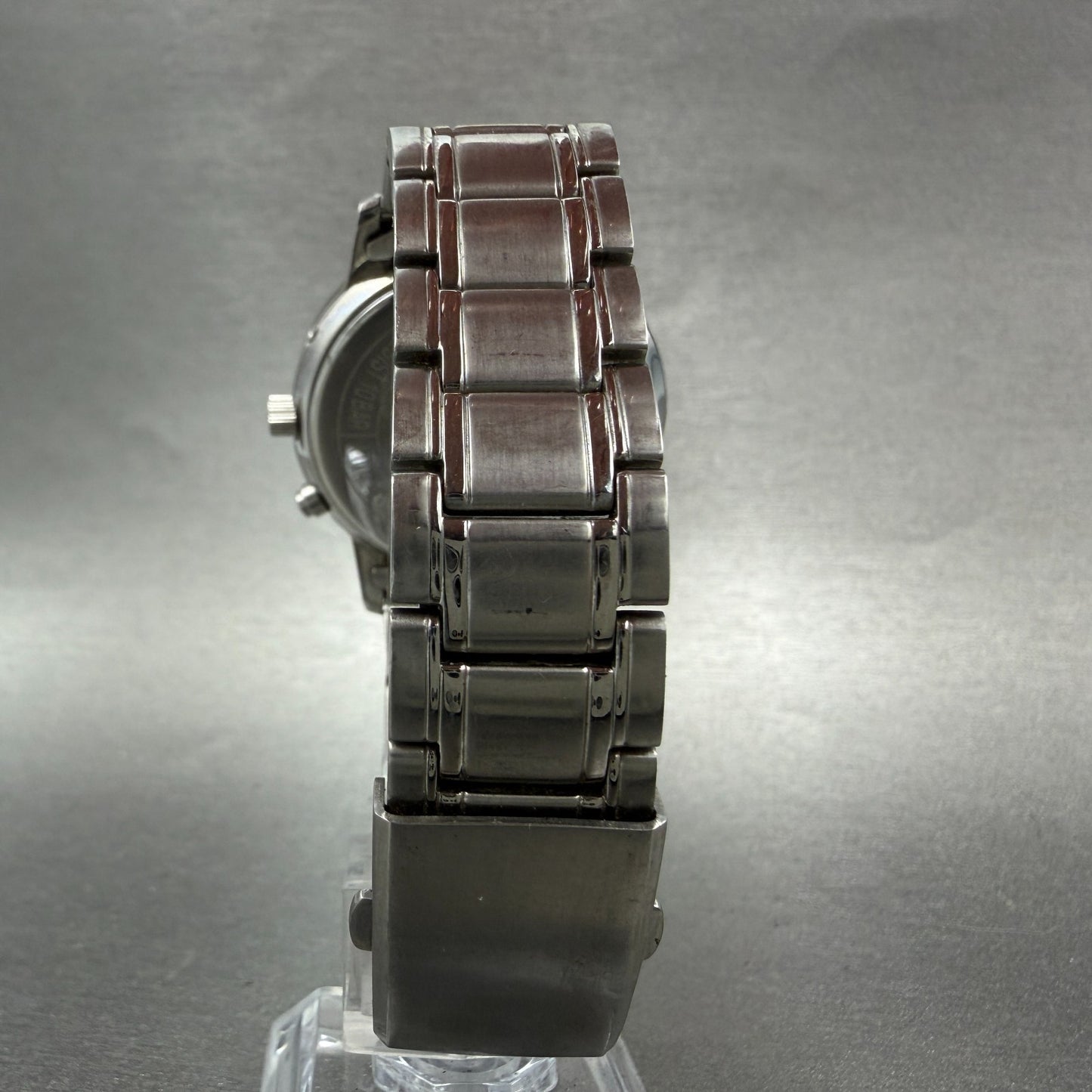 Citizen Reguno Watch Men 36mm White Dial Silver Tone Solar Radio controlled Runs8
