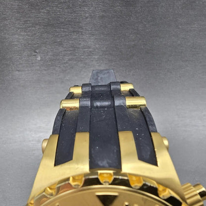 Invicta Reserve Chronograph Watch Men 52mm Champagne Dial Gold Tone 6905 New Bat4