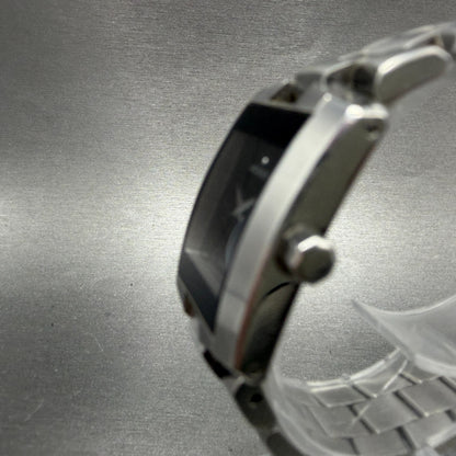 Movado Eliro Watch Women 22mm Black Dial Stainless Steel 84 C1 415 New BatteryZZ2