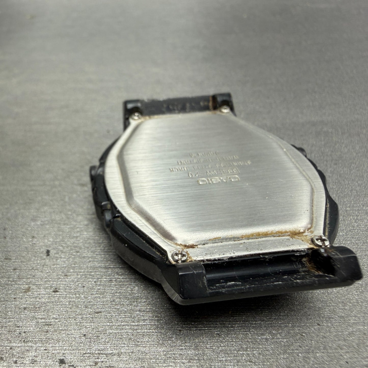 Casio Speed Memory AW-20 Watch Men 41mm Analog Digital Black Tone New Battery BH9