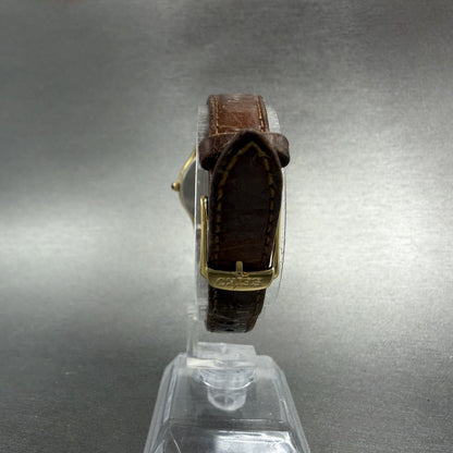 Seiko Watch Women 28mm Gold Dial Gold Tone Round 4N00-0720 New Battery Vintage7