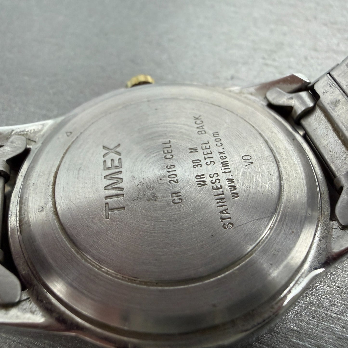 Timex Easy Reader Watch Men 36mm Silver Dial Two Tone Daydate Round New Battery9