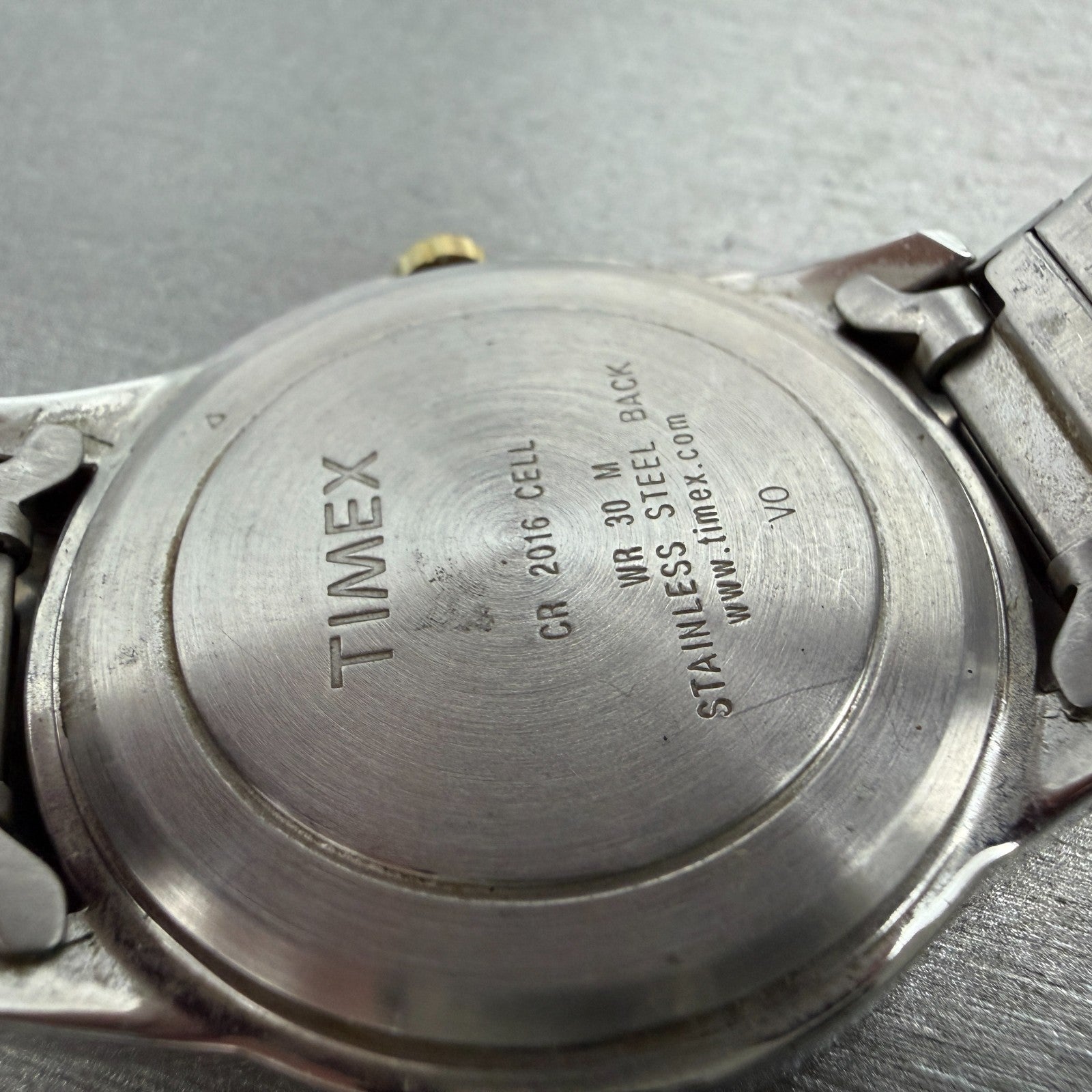 Timex Easy Reader Watch Men 36mm Silver Dial Two Tone Daydate Round New Battery9