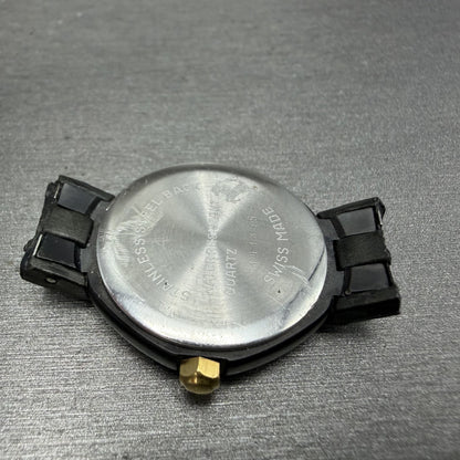 Ferrari Cartier Watch Women 26mm Red Dial Black Tone Date Round New battery8