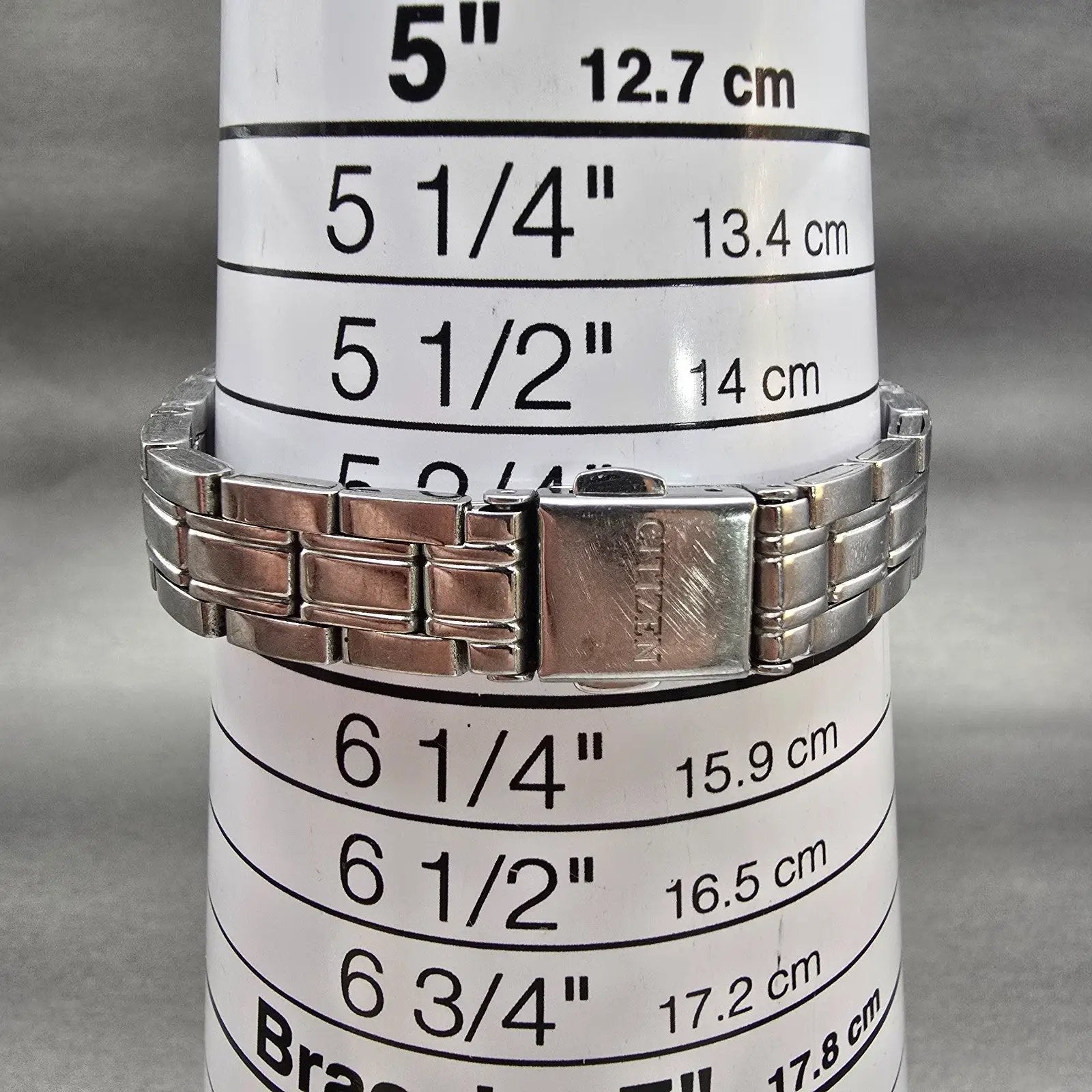 Citizen Watch Women 21mm Silver Dial Silver Tone Gemmed 5930-S101476 New Battery9