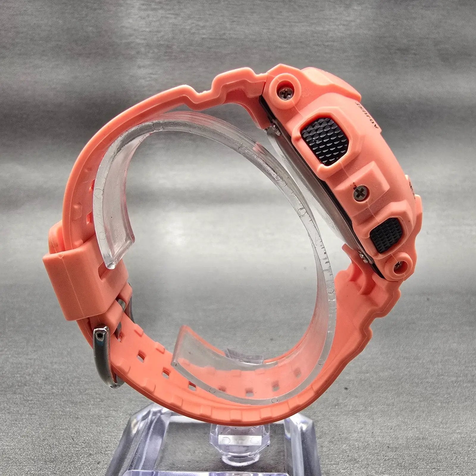 Casio Baby-G BA-111 Watch Women 42mm Pink Black Chronograph Alarm New Battery8