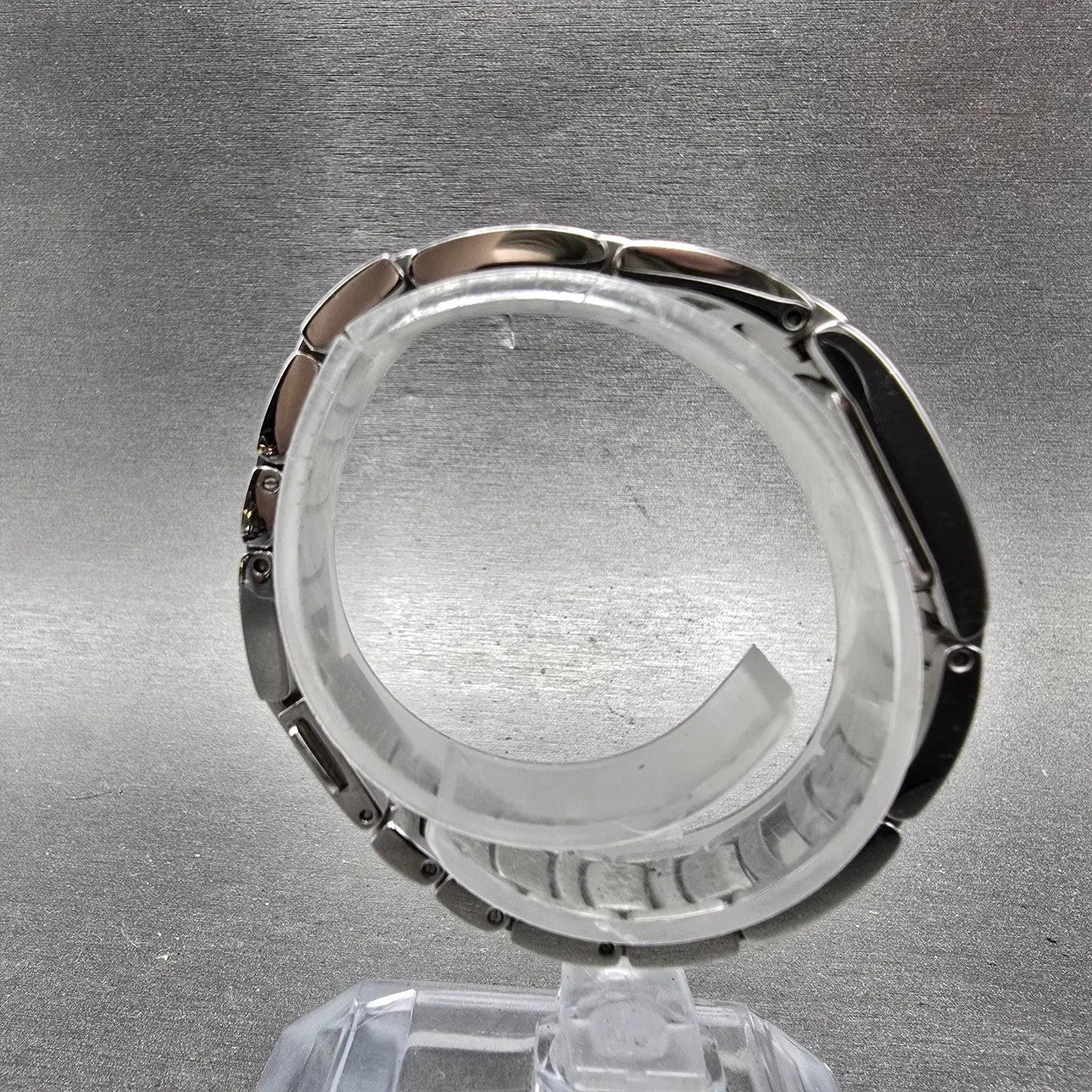 Citizen Tank Watch Women 15mm MOP Dial Two Tone Rectangle G620-S074866 Runs8