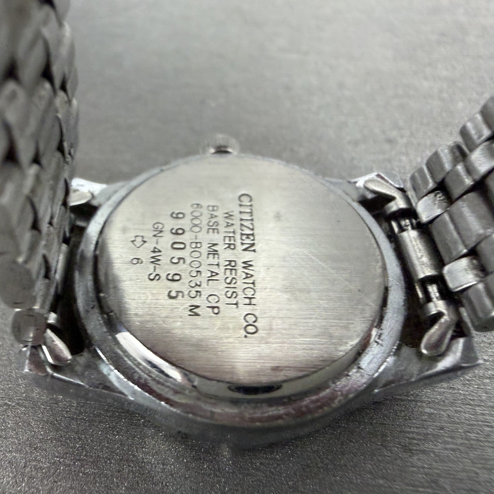Citizen Watch Women 26mm Black Dial Silver Tone Daydate Round New Battery VTG2